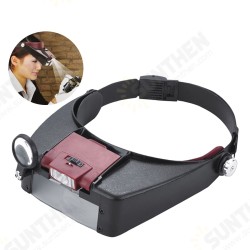 1.5X 3X 6.5X 8X LED Watch Maintenance Magnifying Glasses For Reading Optivisor Magnifying Glass Loupes Jewelry Watch Repair Tool 1.5X 3X 6.5X 8X LED Watch Maintenance Magnifying Glasses For Reading Optivisor Magnifying Glass Loupes Jewelry Watch Repair Tool