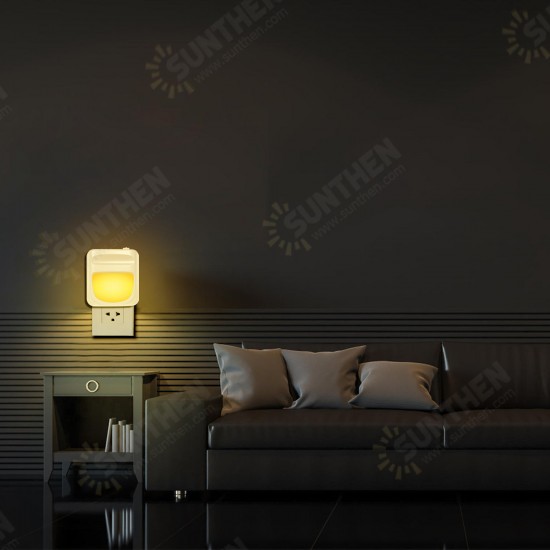 1636 LED Night Light Intelligent Control Plug-In Night Light Home Decor Lamp