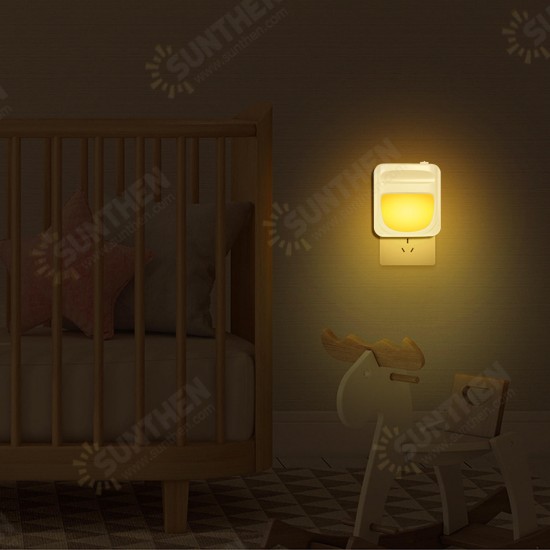 1636 LED Night Light Intelligent Control Plug-In Night Light Home Decor Lamp