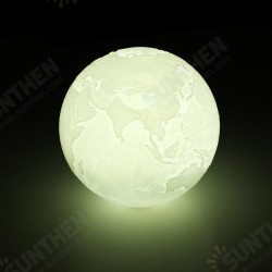 18cm 3D Earth Lamp USB Rechargeable Touch Sensor Color Changing LED Night Light Gift DC5V 18cm 3D Earth Lamp USB Rechargeable Touch Sensor Color Changing LED Night Light Gift DC5V