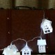 1M 10 LED Metal House String Lights LED Fairy Lights for Festival Christmas Wedding