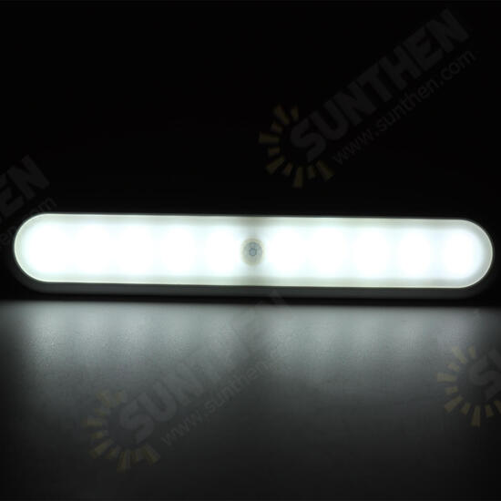 20 LED Portable Cabinet Night Light Motion PIR Sensor Wireless Closet Under Lamp