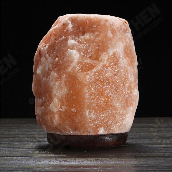 20 X 16CM Himalayan Glow Hand Carved Natural Crystal Salt Night Lamp Table Light With Dimmer Switch