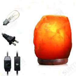 20 X 16CM Natural Himalayan Ionic Air Purifier Rock Crystal Salt Lamp Table Night Light 20 X 16CM Natural Himalayan Ionic Air Purifier Rock Crystal Salt Lamp Table Night Light