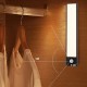 20/40/60CM Body Sensing Small Night Light USB Charging Lamp LED Portable Strip Light for Bedroom Wardrobe Bookcase Stairs