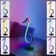 20W RGB Night Light APP/ Remote/ Push-button Control Table Lamp For Living Room Bedroom Bedside Wall Lamp