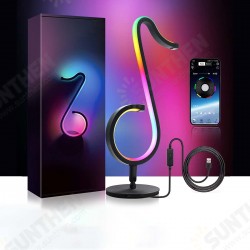20W RGB Night Light APP/ Remote/ Push-button Control Table Lamp For Living Room Bedroom Bedside Wall Lamp 20W RGB Night Light APP/ Remote/ Push-button Control Table Lamp For Living Room Bedroom Bedside Wall Lamp