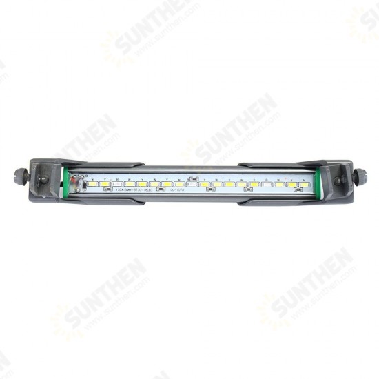 20cm 18 LED Fish Tank Aquarium Light White Blue Lamp Clip on Waterproof Bar AC110-240V