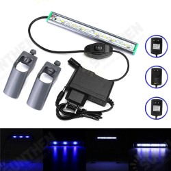 20cm 18 LED Fish Tank Aquarium Light White Blue Lamp Clip on Waterproof Bar AC110-240V 20cm 18 LED Fish Tank Aquarium Light White Blue Lamp Clip on Waterproof Bar AC110-240V
