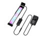 22CM 18LED RGB Aquarium Fish Tank Light High-bright Double Drainage Water Lamp