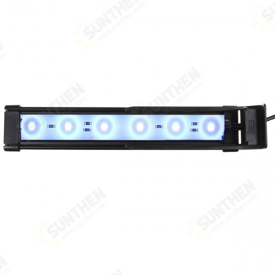 22CM Aquarium Cover Lighting Color Change Remote Control Dimmable RGBW LED Light Suitable for Aquarium/Fish Tank