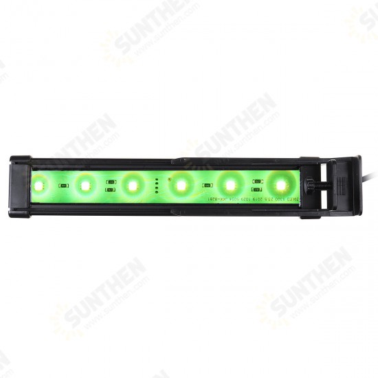 22CM bluetooth APP Controlled Aquarium Cover Lighting Color Change Dimmable LED Light Bar Suitable for Aquarium/Fish Tank