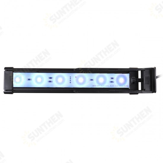 22CM bluetooth APP Controlled Aquarium Cover Lighting Color Change Dimmable LED Light Bar Suitable for Aquarium/Fish Tank