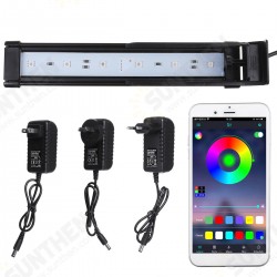 22CM bluetooth APP Controlled Aquarium Cover Lighting Color Change Dimmable LED Light Bar Suitable for Aquarium/Fish Tank 22CM bluetooth APP Controlled Aquarium Cover Lighting Color Change Dimmable LED Light Bar Suitable for Aquarium/Fish Tank