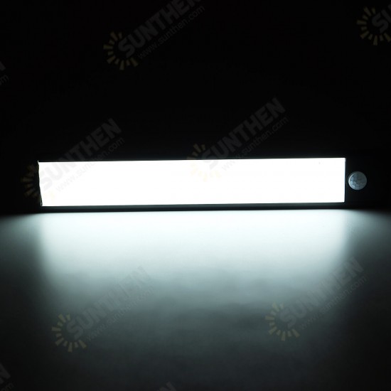 235mm LED Motion Sensor Battery USB Rechargeable Closet Lamp Cabinet Night Light Home White Light