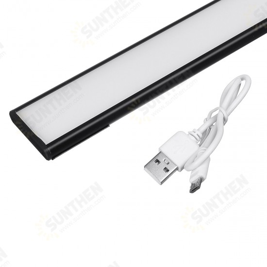 235mm LED Motion Sensor Battery USB Rechargeable Closet Lamp Cabinet Night Light Home White Light