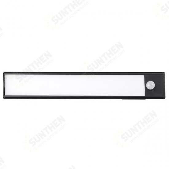 235mm LED Motion Sensor Battery USB Rechargeable Closet Lamp Cabinet Night Light Home White Light