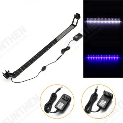 24W 85cm Blue & White LED Adjustable Aquarium Fish Tank Lamp Super Slim Clip On Light 24W 85cm Blue & White LED Adjustable Aquarium Fish Tank Lamp Super Slim Clip On Light