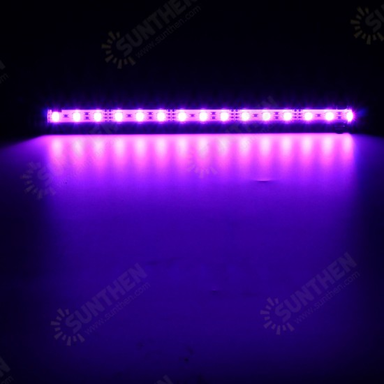 28CM 4.5W SMD5050 RGB LED Aquarium Fish Tank Light Color Changing Bar Submersible Lamp + 44Keys Remote Control