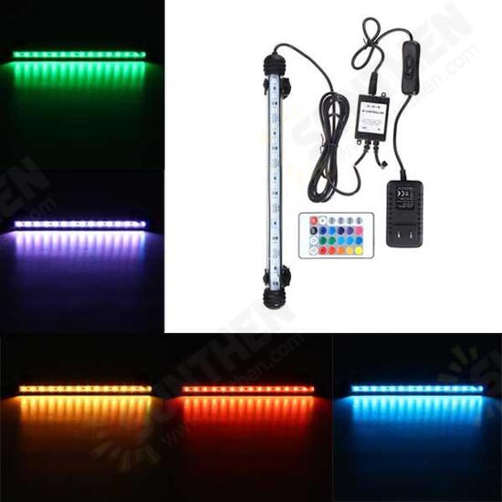 28CM RGB Remote Waterproof ip68 Aquarium LED Fish Tank Light Bar Submersible Lamp 28CM RGB Remote Waterproof ip68 Aquarium LED Fish Tank Light Bar Submersible Lamp