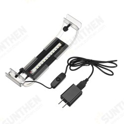 2W 13cm Adjustable 2835 LED Aquarium Fish Tank Super Slim Light Lamp Black 2W 13cm Adjustable 2835 LED Aquarium Fish Tank Super Slim Light Lamp Black