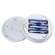 2pcs 4pcs Remote Control LED Cabinet Wardrobe Lights Battery Power White/Warm White Dimmable Timing