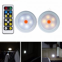 2pcs 4pcs Remote Control LED Cabinet Wardrobe Lights Battery Power White/Warm White Dimmable Timing 2pcs 4pcs Remote Control LED Cabinet Wardrobe Lights Battery Power White/Warm White Dimmable Timing