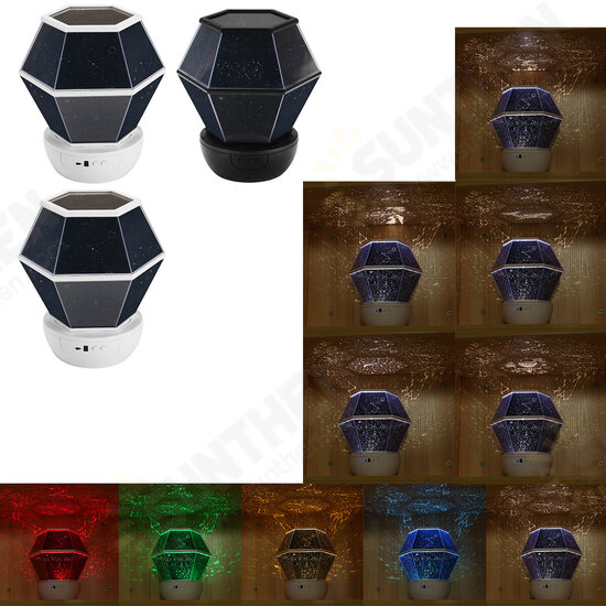 3 Styles Colorful Starry Sky Light LED Projector Music Romantic Lamp Night Light 3 Styles Colorful Starry Sky Light LED Projector Music Romantic Lamp Night Light