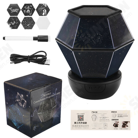 3 Styles Colorful Starry Sky Light LED Projector Music Romantic Lamp Night Light 3 Styles Colorful Starry Sky Light LED Projector Music Romantic Lamp Night Light