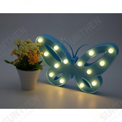 3 W Creative Butterfly Shape Night Light Children Bedroom Decoration Lamp 3 W Creative Butterfly Shape Night Light Children Bedroom Decoration Lamp