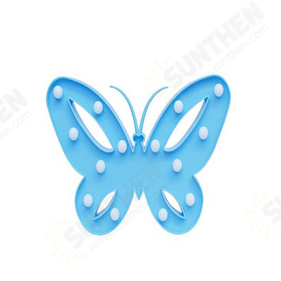 3 W Creative Butterfly Shape Night Light Children Bedroom Decoration Lamp 3 W Creative Butterfly Shape Night Light Children Bedroom Decoration Lamp