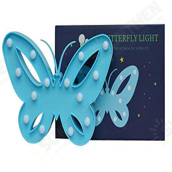 3 W Creative Butterfly Shape Night Light Children Bedroom Decoration Lamp 3 W Creative Butterfly Shape Night Light Children Bedroom Decoration Lamp