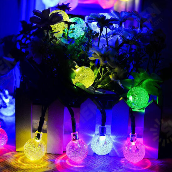 30 LED Solar Power Christmas Fairy String Light Party Outdoor Patio Decor Lamp