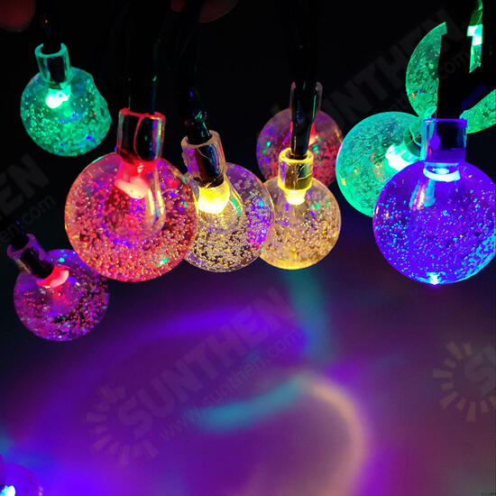 30 LED Solar Power Christmas Fairy String Light Party Outdoor Patio Decor Lamp