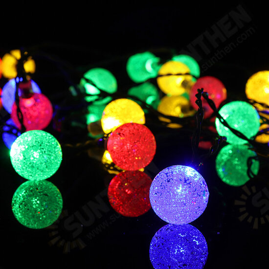 30 LED Solar Power Christmas Fairy String Light Party Outdoor Patio Decor Lamp