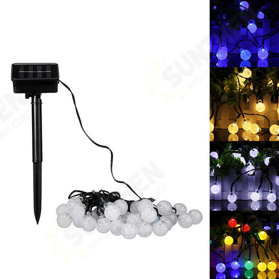 30 LED Solar Power Christmas Fairy String Light Party Outdoor Patio Decor Lamp