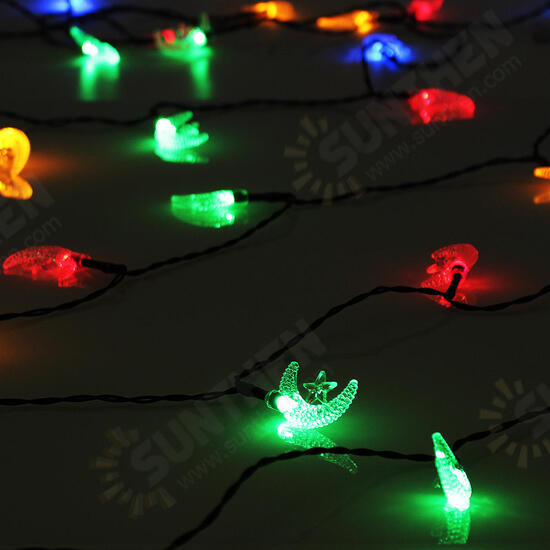 30 LEDs Solar String Lights Garden Outdoor Lamp Gift Decor 6.5m Waterproof Decor Light 30 LEDs Solar String Lights Garden Outdoor Lamp Gift Decor 6.5m Waterproof Decor Light