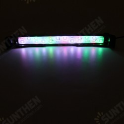 32CM 24LED RGB Aquarium Fish Tank Light 2 Modes Double Drainage Water Grass Lamp 32CM 24LED RGB Aquarium Fish Tank Light 2 Modes Double Drainage Water Grass Lamp