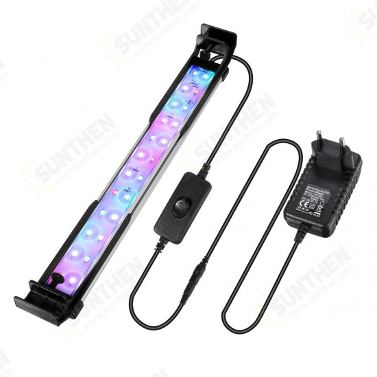 32CM 24LED RGB Aquarium Fish Tank Light 2 Modes Double Drainage Water Grass Lamp 32CM 24LED RGB Aquarium Fish Tank Light 2 Modes Double Drainage Water Grass Lamp