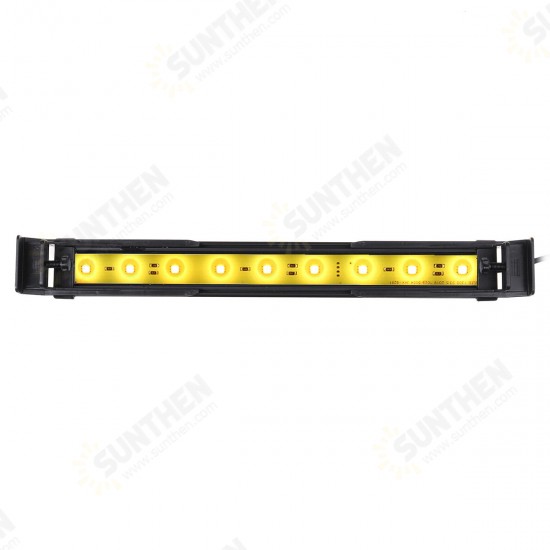 32CM Aquarium Cover Lighting Color Change Dimmable LED Light Bar Suitable for Aquarium/Fish Tank with Remote Control