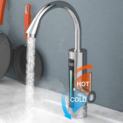 3300W Light Temp Display Electric Heater Instant Heating Hot Water Tap Faucet 3300W Light Temp Display Electric Heater Instant Heating Hot Water Tap Faucet