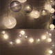 3.3M 20LED Grey Cotton Ball String Lights LED Fairy Lights for Festival Christmas Halloween 3.3M 20LED Grey Cotton Ball String Lights LED Fairy Lights for Festival Christmas Halloween