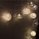 3.3M 20LED Grey Cotton Ball String Lights LED Fairy Lights for Festival Christmas Halloween