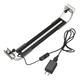 3.5W 25cm Adjustable 2835 LED Aquarium Fish Tank Super Slim Light Lamp Black