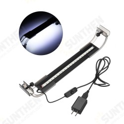 3.5W 25cm Adjustable 2835 LED Aquarium Fish Tank Super Slim Light Lamp Black 3.5W 25cm Adjustable 2835 LED Aquarium Fish Tank Super Slim Light Lamp Black