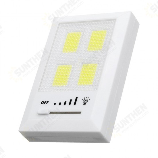 36 LED COB Wireless Night Light 5 Gear Dimming Under Light Wardrobe Porch Kitchen