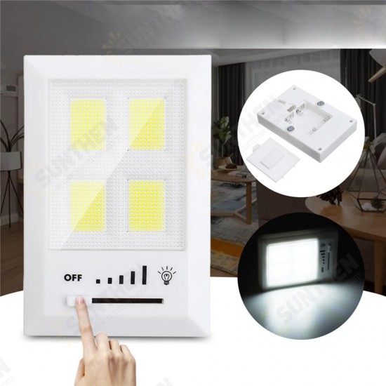 36 LED COB Wireless Night Light 5 Gear Dimming Under Light Wardrobe Porch Kitchen