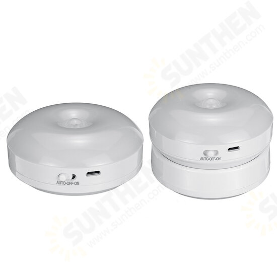 360 Degree Rotation LED Motion Sensor Night Light USB Rechargeable Lamp with Magnetic Base for Stairs Bedroom Bathroom Kitchen Hallway White/Warm Light 360 Degree Rotation LED Motion Sensor Night Light USB Rechargeable Lamp with Magnetic Base for Stairs Bedroom Bathroom Kitchen Hallway White/Warm Light