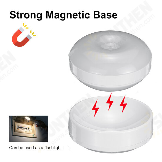 360 Degree Rotation LED Motion Sensor Night Light USB Rechargeable Lamp with Magnetic Base for Stairs Bedroom Bathroom Kitchen Hallway White/Warm Light 360 Degree Rotation LED Motion Sensor Night Light USB Rechargeable Lamp with Magnetic Base for Stairs Bedroom Bathroom Kitchen Hallway White/Warm Light