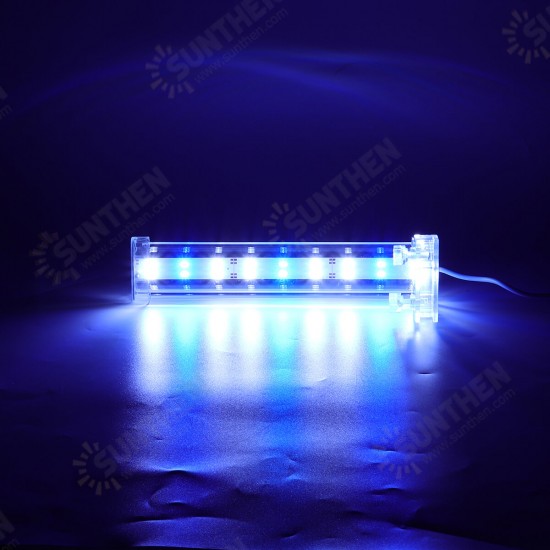 3/6/9/12W LED Aquarium Clip Light Fish Tank Aquatic Plant Lamp Decor 110-240V 3/6/9/12W LED Aquarium Clip Light Fish Tank Aquatic Plant Lamp Decor 110-240V